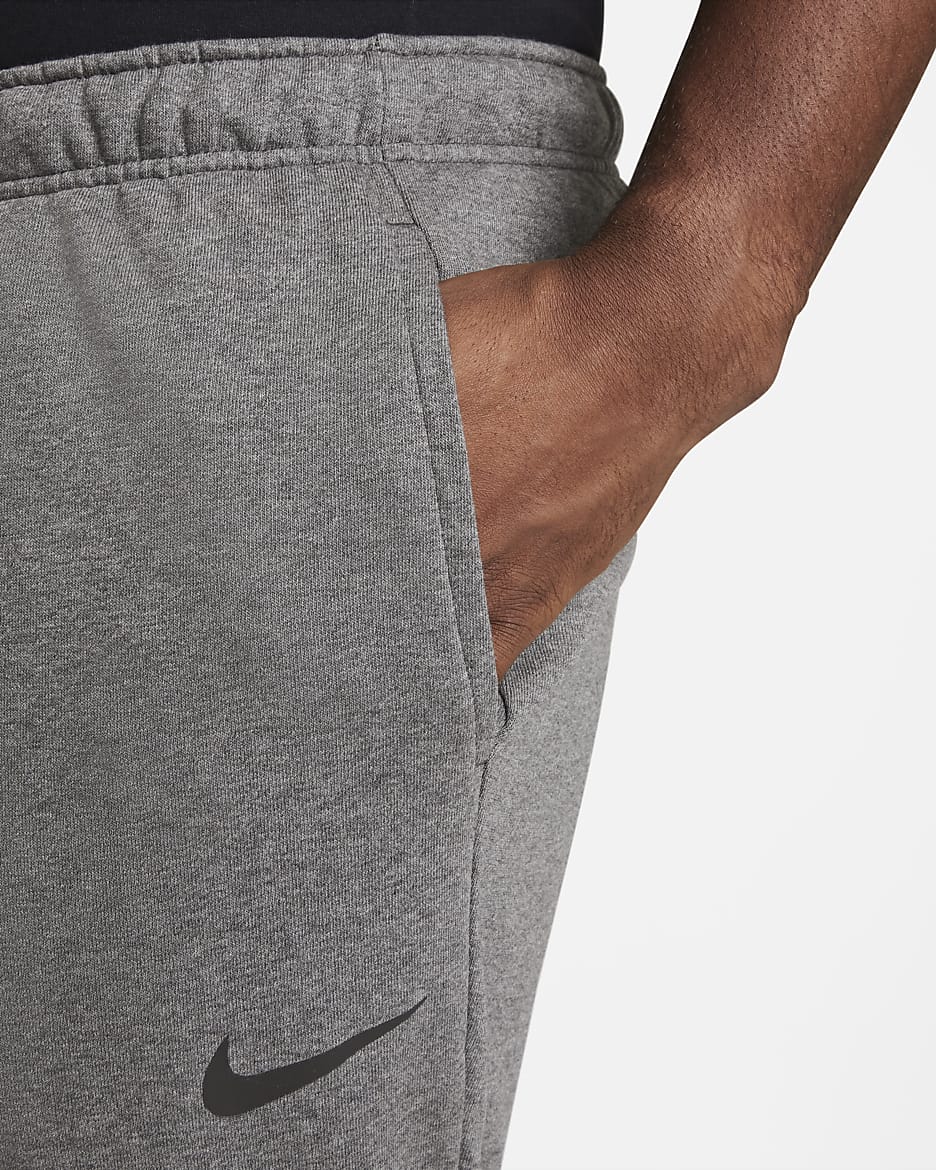 Grey nike dri fit pants best sale